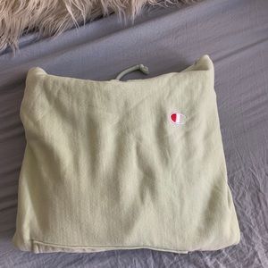 Lime green champion hoodie